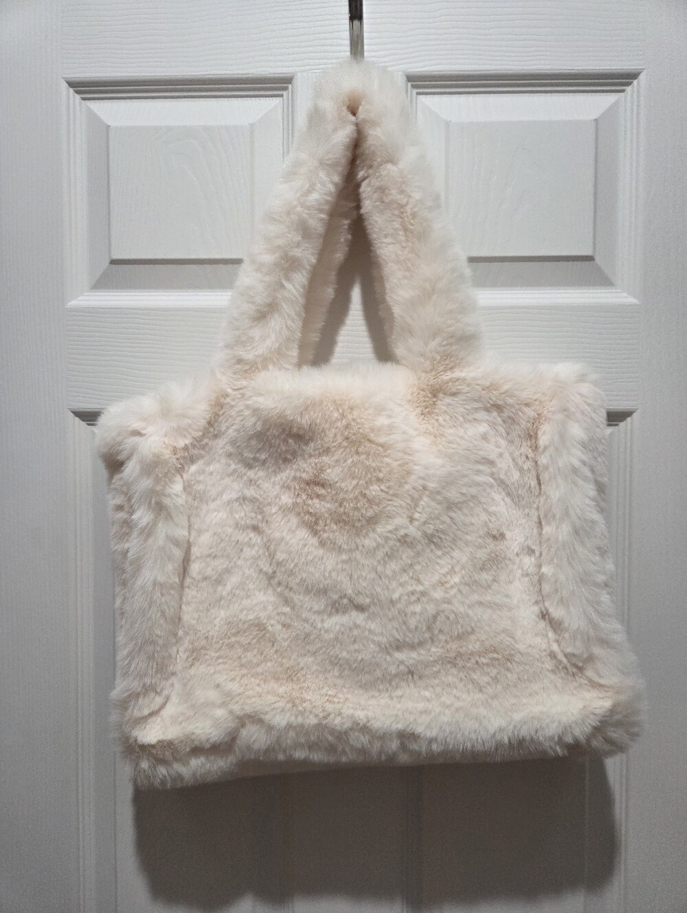 Fluffy Faux Fur Tote Bag